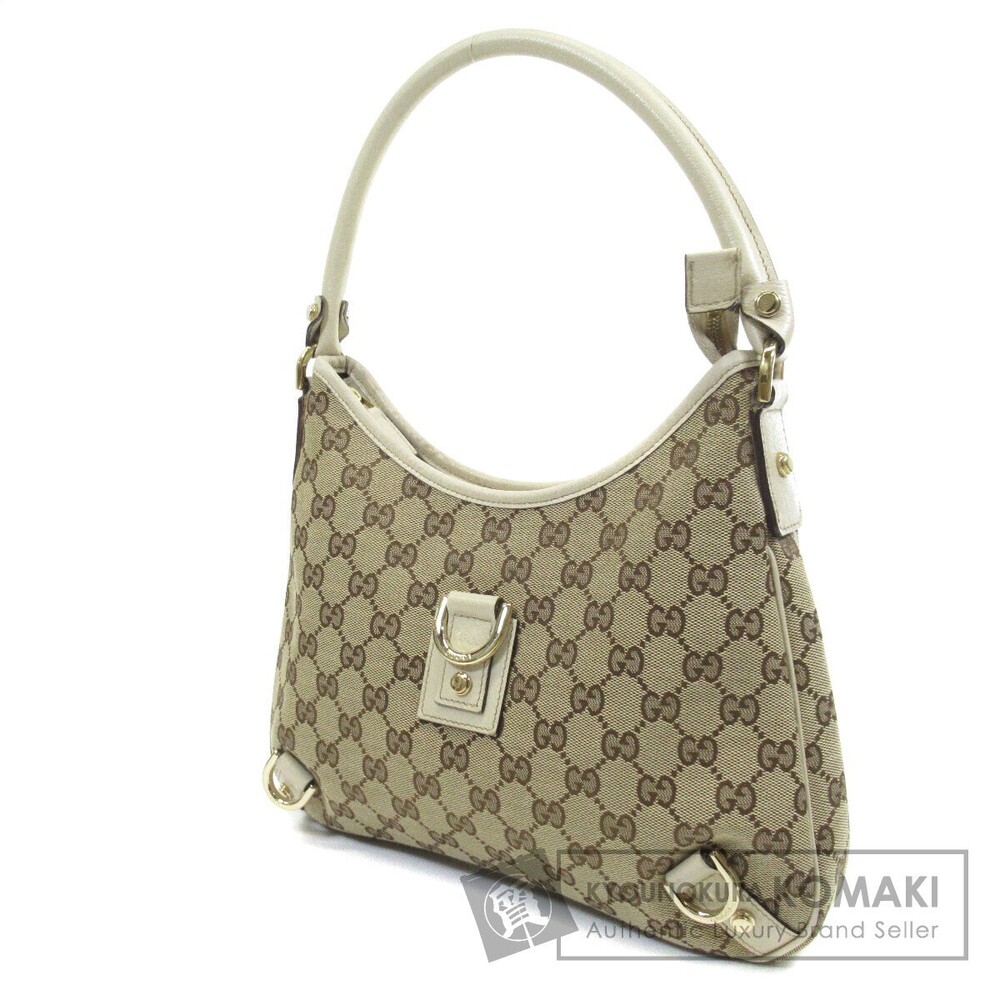 Gucci GG One Shoulder Hobo Canvas Shoulder Bag